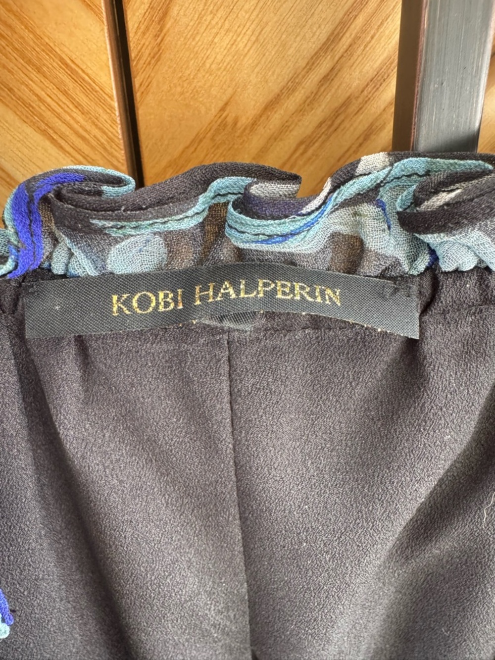 Kobi Halperin Koa Ruffled Floral-Print Midi Dress, Size S - Picture 6 of 7